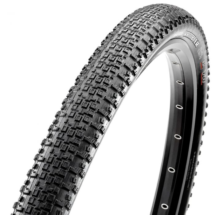 Image of Maxxis Rambler Tyre - 700cFolding Dual Silkshield TR60 TPI40mm