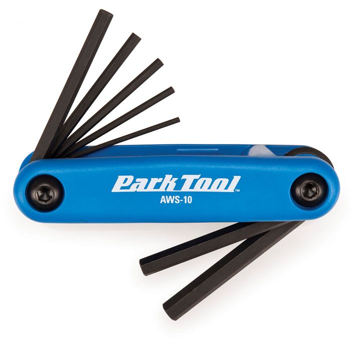 Image of Park Tool AWS10C - Fold-Up Hex Wrench Set