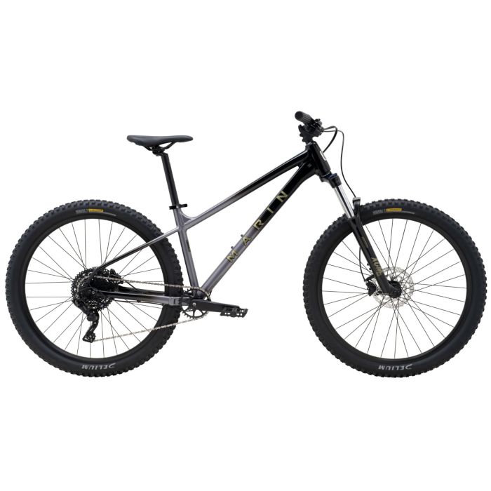 Tweeks Cycles Marin Bikes Marin San Quentin 1 Hardtail Mountain Bike - 2026 - Black / Grey Fade, M, 29 Inch | Clearance section. 365 day returns, 0% finance & FREE delivery over £50