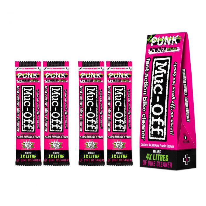 Buy Muc-Off Punk Powder Bike Cleaner - 4 Pack - 20561