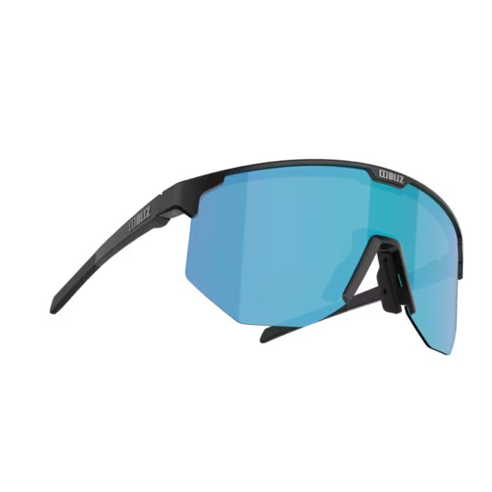 Tweeks Cycles Bliz Hero Sunglasses - Matt Black Frame / Brown with Blue Multi Lens | Clearance section. 365 day returns, 0% finance & FREE delivery over £50