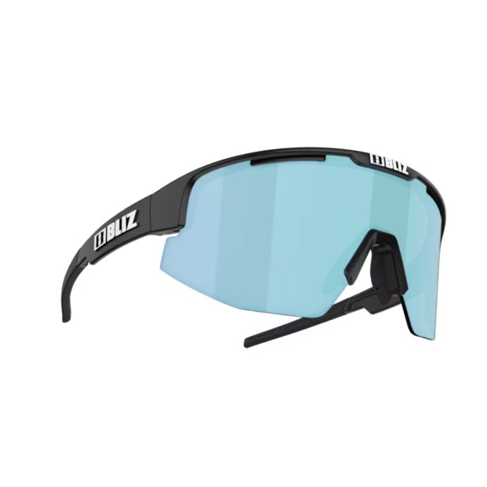 Tweeks Cycles Bliz Matrix Sunglasses - Matt Black Frame / Smoke with Ice Blue Multi Lens | Clearance section. 365 day returns, 0% finance & FREE delivery over £50