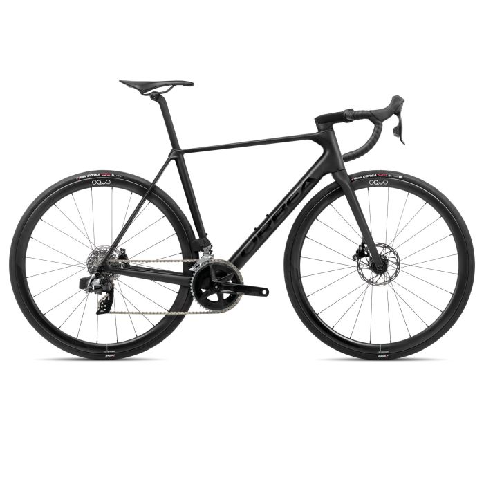 Image of Orbea Orca M31eTEAM Road Bike - 2024 - Vulcano-Black(Matt) - Black(Gloss), 53cm