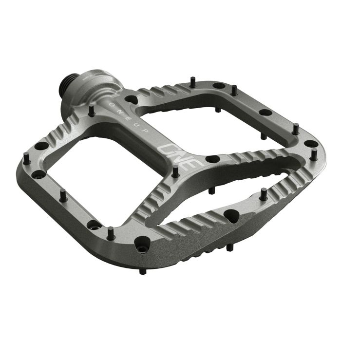 Image of OneUp Components Aluminium Pedals - Grey