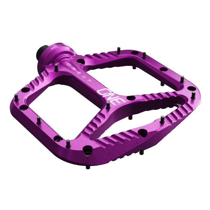 Image of OneUp Components Aluminium Pedals - Purple