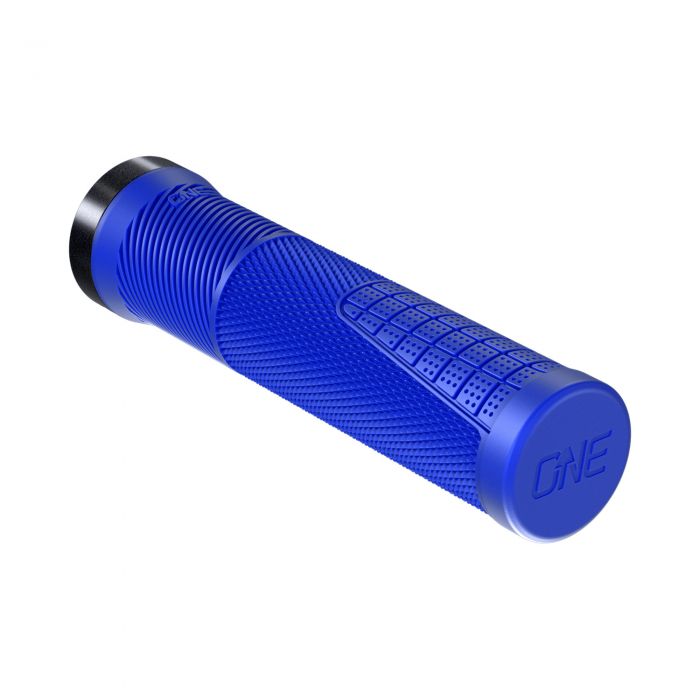 Image of OneUp Components Thin Lock-On Grips - Blue