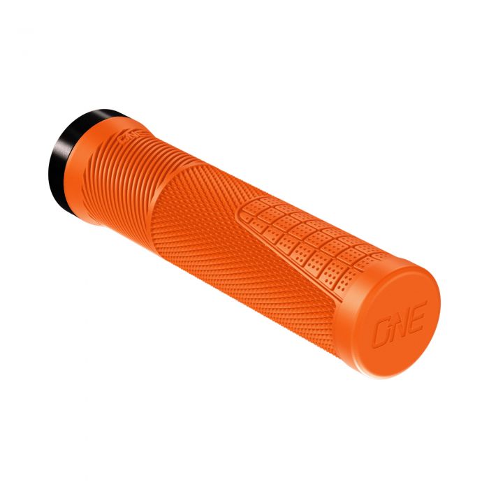 Tweeks Cycles OneUp Components Thin Lock-On Grips - Orange | Clearance section. 365 day returns, 0% finance & FREE delivery over £50