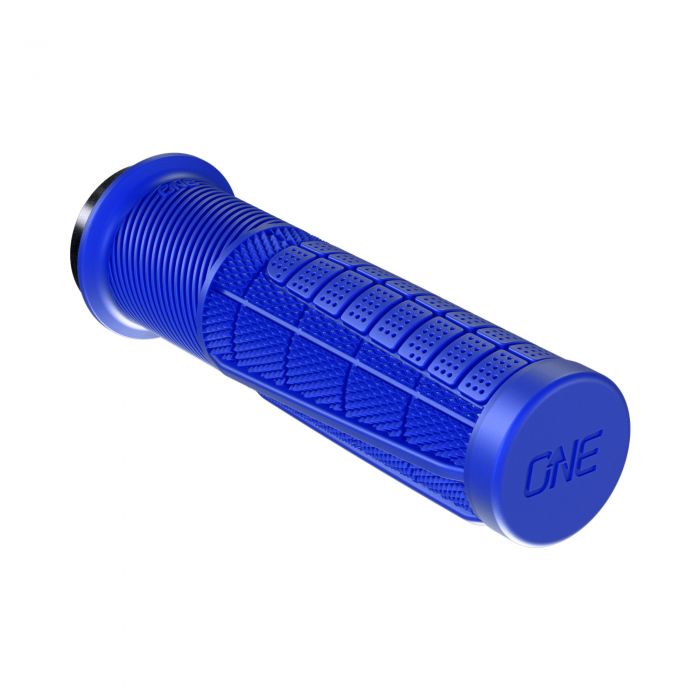 Tweeks Cycles OneUp Components Thick Lock-On Grips - Blue | Clearance section. 365 day returns, 0% finance & FREE delivery over £50