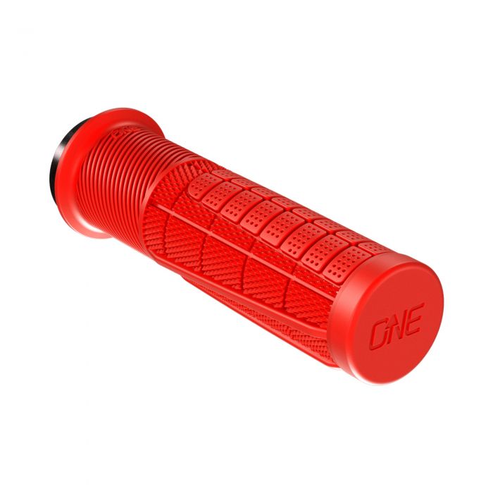 Image of OneUp Components Thick Lock-On Grips - Red