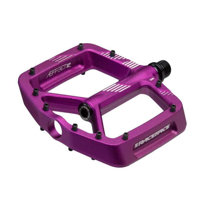 Tweeks Cycles Race Face Aeffect R Pedals - Purple | Clearance section. 365 day returns, 0% finance & FREE delivery over £50