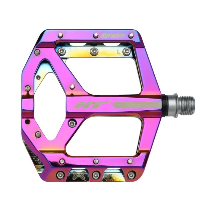 Image of HT Components ANS-10 Supreme Pedals - Oil Slick