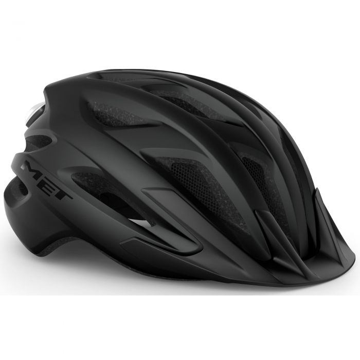 Image of MET Crossover Helmet - Black - M