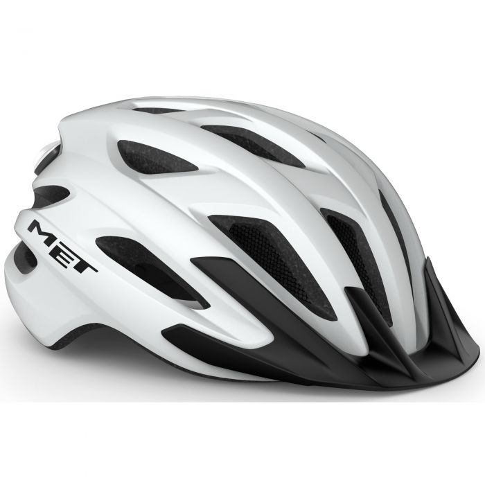 Image of MET Crossover Helmet - White - XL