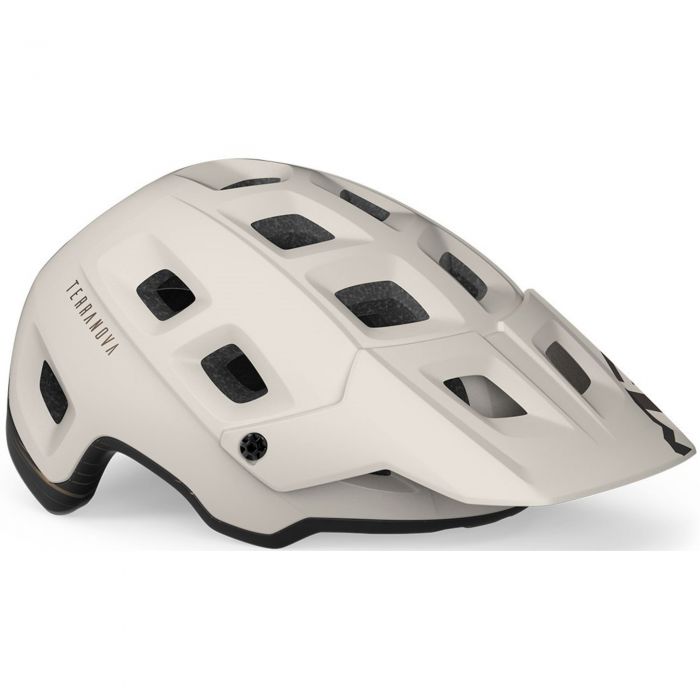 Image of MET Terranova MIPS Helmet - Large, Off White Bronze Matt