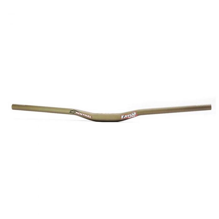 Image of Renthal Fatbar Lite 35 Handlebar - Rise: 40mm (7 Deg) - Width: 760mm - Clamp: 35mm - Material: 7050 T6 Alloy Butted