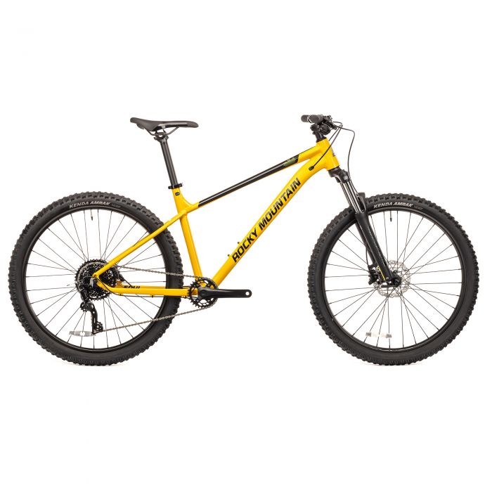 Tweeks Cycles Rocky Mountain Soul 10 Hardtail Mountain Bike - 2023 - Yellow Black, Small