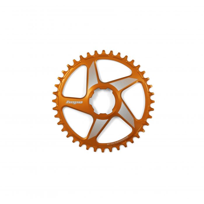 Hope Technology RX Spiderless Retainer Ring - Orange, 42T