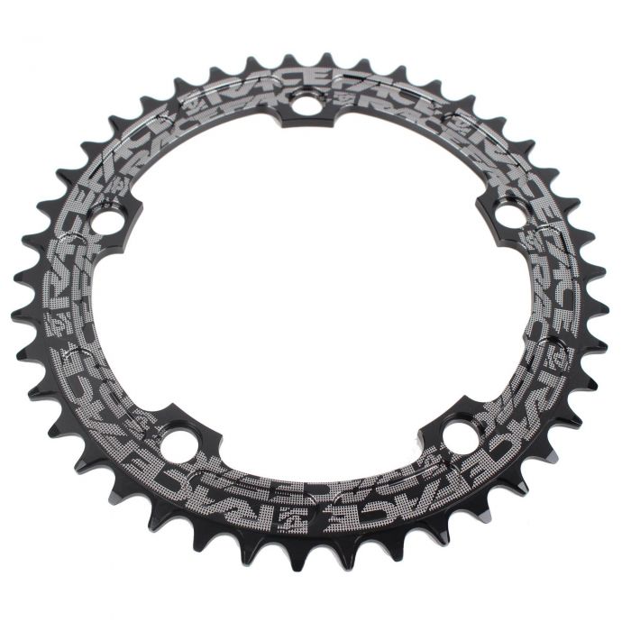 Image of Race Face Narrow/Wide Single Chainring - Black, 104mm, 30T
