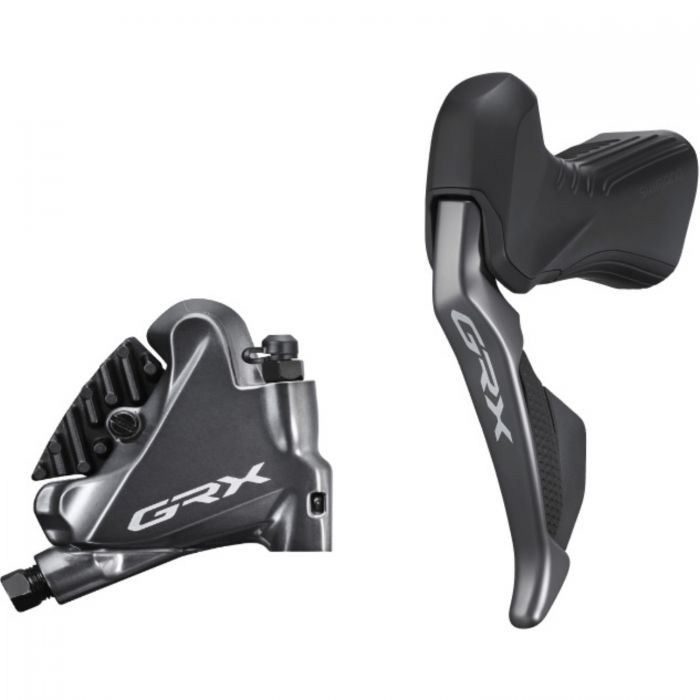 Image of Shimano GRX RX815 11-Speed Di2 STI Shift Levers & RX810 Calipers - Front Shift / Rear Brake