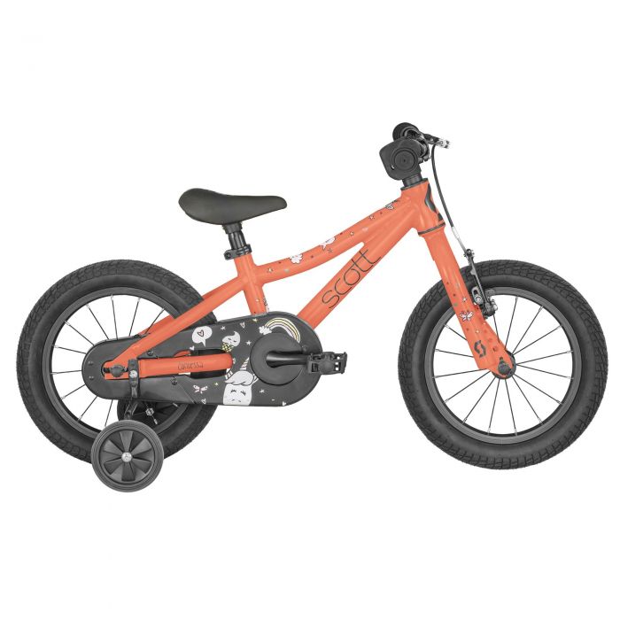 Image of Scott Contessa 14 Kids Bike - 2023 - Orange