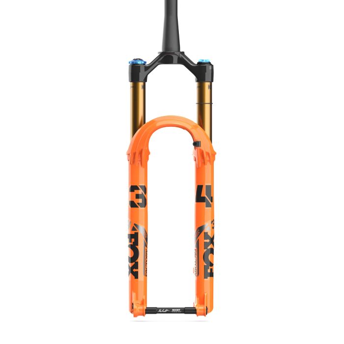 Image of Fox Racing Shox 34 Factory Grip X Fork - 2025 - Orange130mm