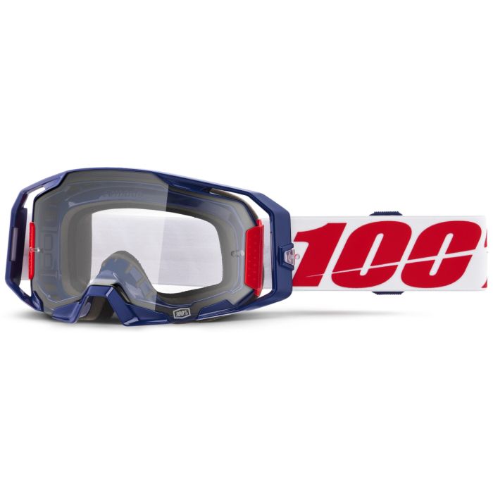 Tweeks Cycles 100% Armatic Goggles - Mach Z / Clear Lens | Clearance section. 365 day returns, 0% finance & FREE delivery over £50