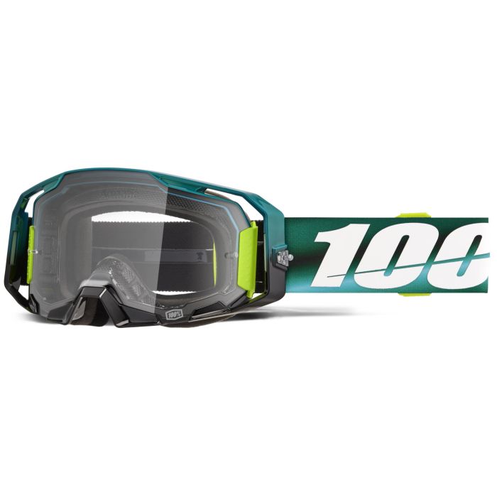 Tweeks Cycles 100% Armatic Goggles - Polarity / Clear Lens | Clearance section. 365 day returns, 0% finance & FREE delivery over £50