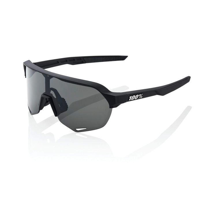 Image of 100% S2 Sunglasses - Soft Tact Black Smoke Lens