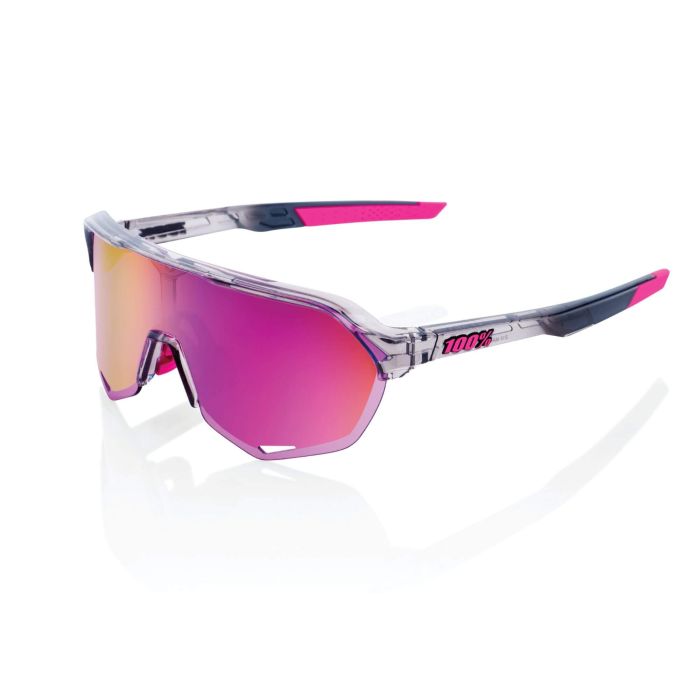 Tweeks Cycles 100% S2 Sunglasses - Tokyo Night Purple Multilayer Mirror Lens | Clearance section. 365 day returns, 0% finance & FREE delivery over £50