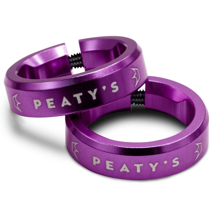 Tweeks Cycles Peaty's Monarch Grip Lock Ring - Violet | Clearance section. 365 day returns, 0% finance & FREE delivery over £50