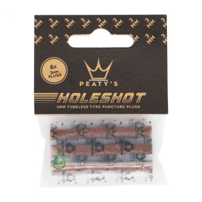 Tweeks Cycles Peaty's Holeshot Tubeless Puncture Plugger Refill Pack - 3mm | Clearance section. 365 day returns, 0% finance & FREE delivery over £50