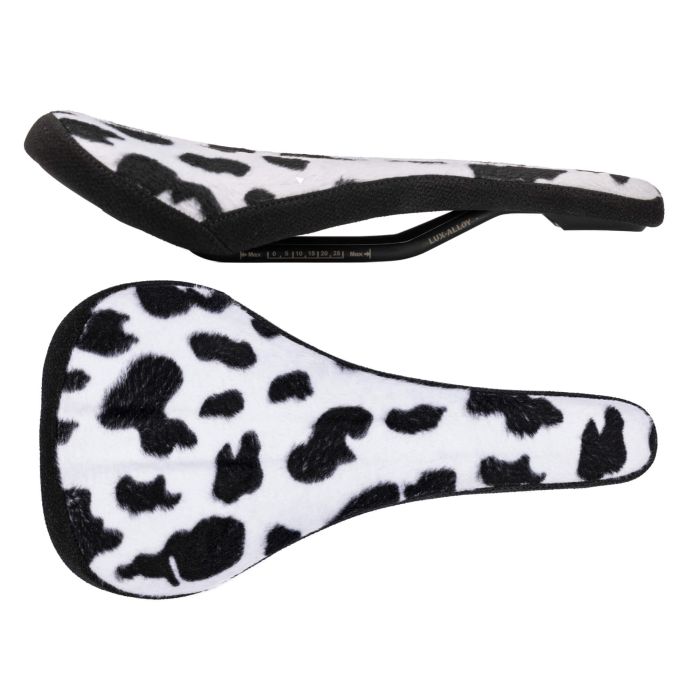 Tweeks Cycles SDG Bel Air V3 Traditional Lux-Alloy Animal Print Saddle - Cow | Clearance section. 365 day returns, 0% finance & FREE delivery over £50