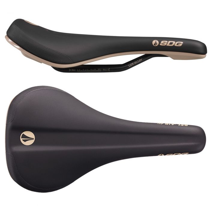 Tweeks Cycles SDG Bel Air V3 Max Lux-Alloy Saddle - Black / Tan | Clearance section. 365 day returns, 0% finance & FREE delivery over £50