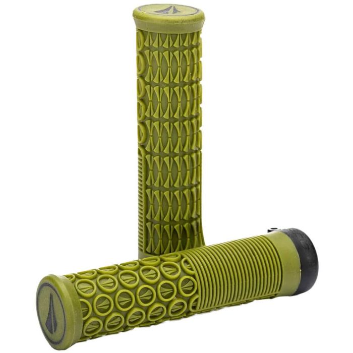 Tweeks Cycles SDG Thrice Lock-On Grips - 31mm, Olive Green | Clearance section. 365 day returns, 0% finance & FREE delivery over £50