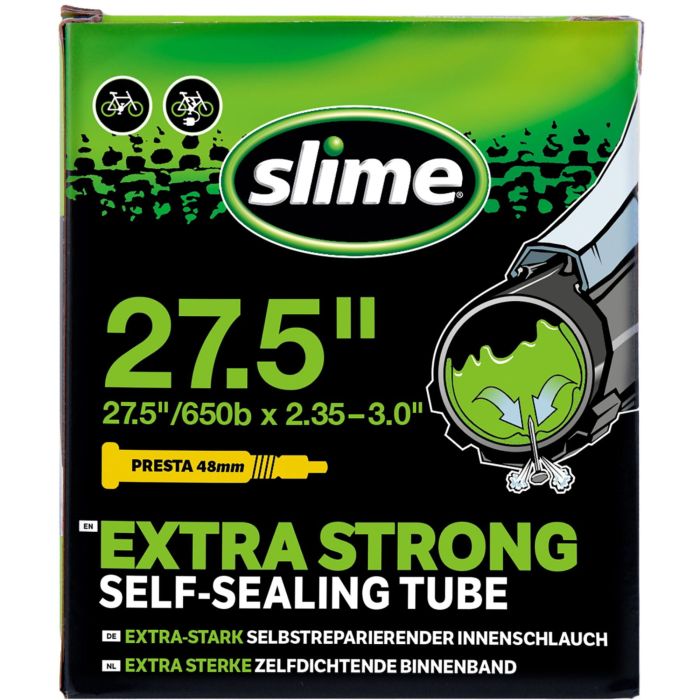 Tweeks Cycles Slime Smart Self-Sealing Inner Tube - Presta27.5 x 2.35-3.0 | Clearance section. 365 day returns, 0% finance & FREE delivery over £50