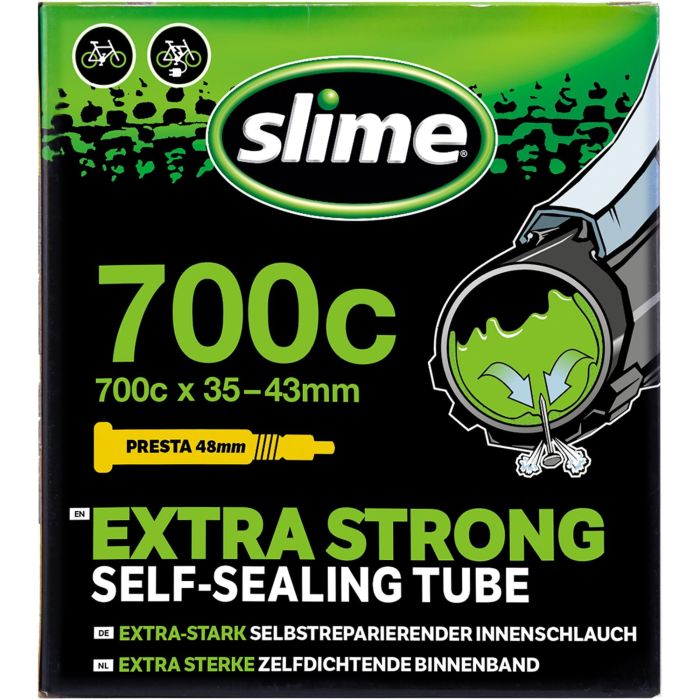 Tweeks Cycles Slime Smart Self-Sealing Inner Tube - Presta700c x 35-45 | Clearance section. 365 day returns, 0% finance & FREE delivery over £50