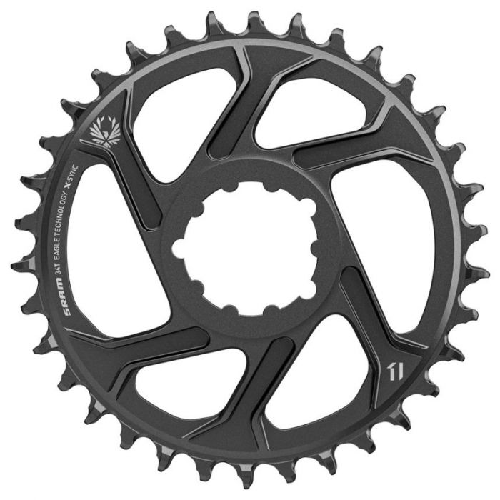 Tweeks Cycles SRAM Eagle X-Sync 12 Speed Offset Boost 3mm Offset Chainring - 34T - Black | Clearance section. 365 day returns, 0% finance & FREE delivery over £50