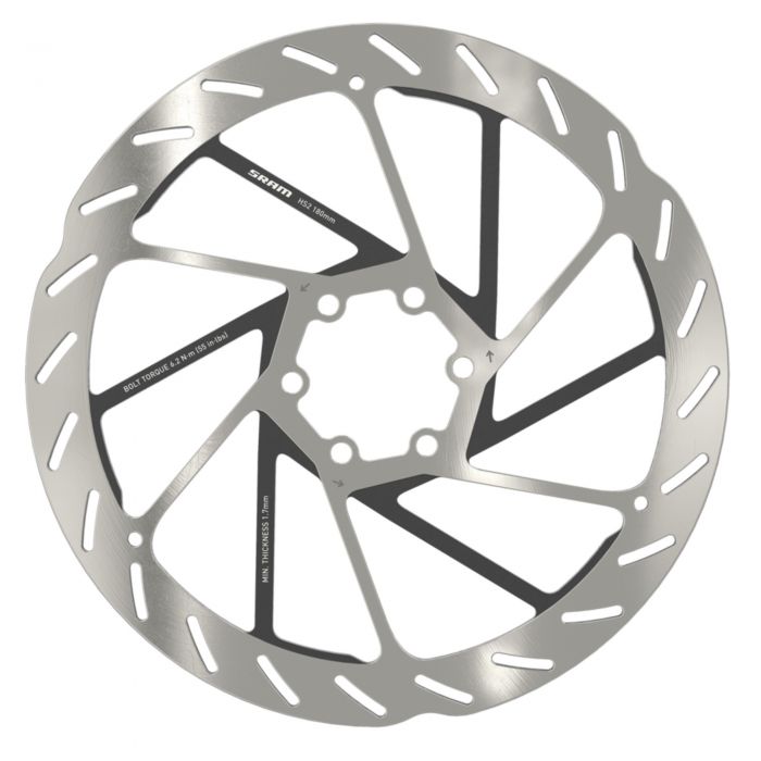 Tweeks Cycles SRAM HS2 Six Bolt Rotor - 180mm | Clearance section. 365 day returns, 0% finance & FREE delivery over £50