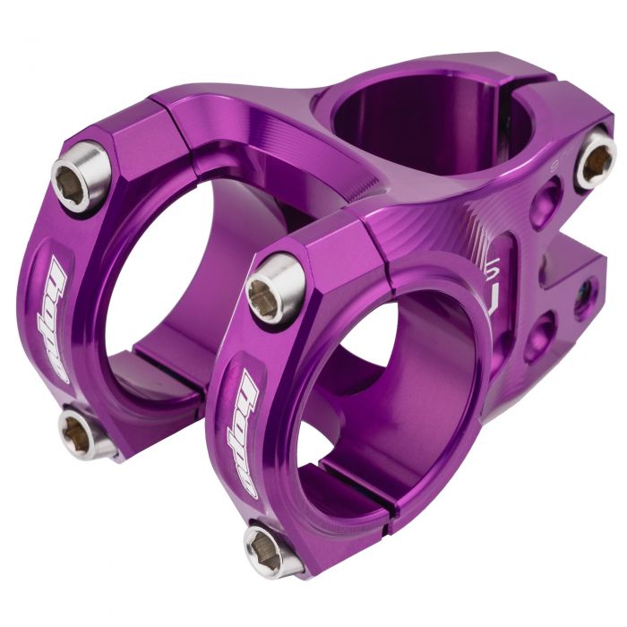 Tweeks Cycles Hope Technology Gravity Stem - Purple, 35mm, 35mm | Clearance section. 365 day returns, 0% finance & FREE delivery over £50