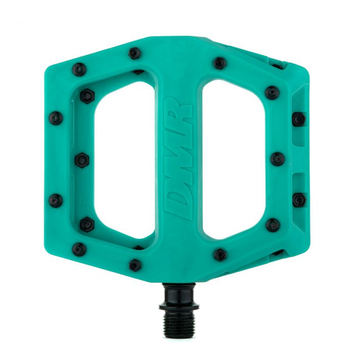 Tweeks Cycles DMR V11 Pedals - Turquoise | Clearance section. 365 day returns, 0% finance & FREE delivery over £50