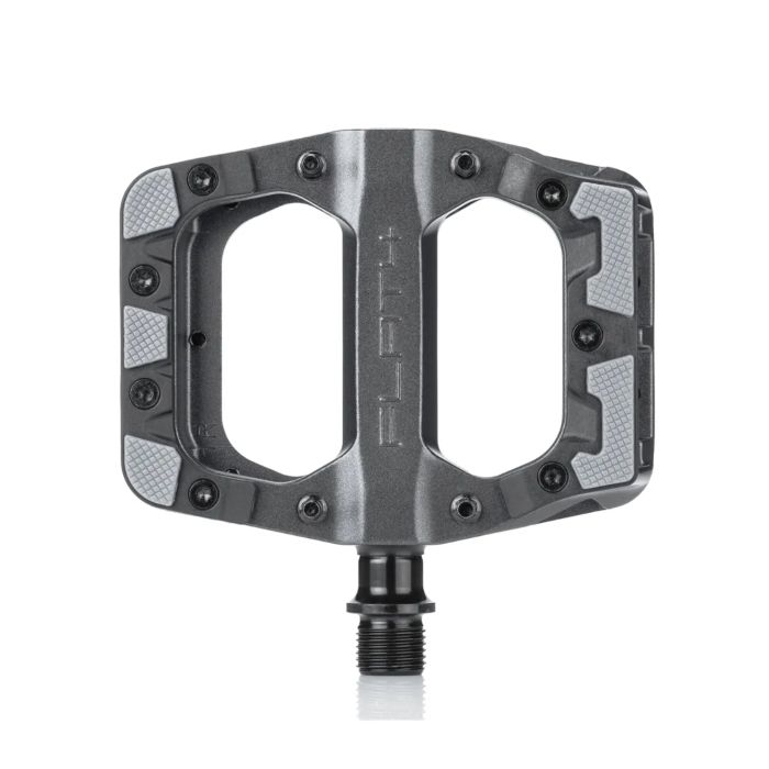 Tweeks Cycles DMR Flat 4 Pedal - Grey | Clearance section. 365 day returns, 0% finance & FREE delivery over £50