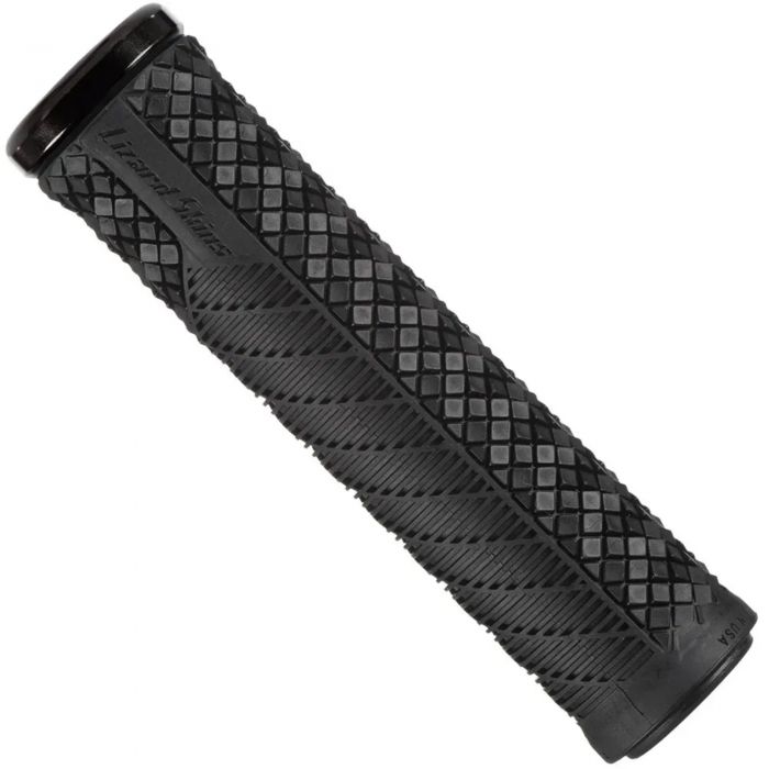 Image of Lizard Skins Single-Clamp Lock-On Charger Evo Grips - Jet Black