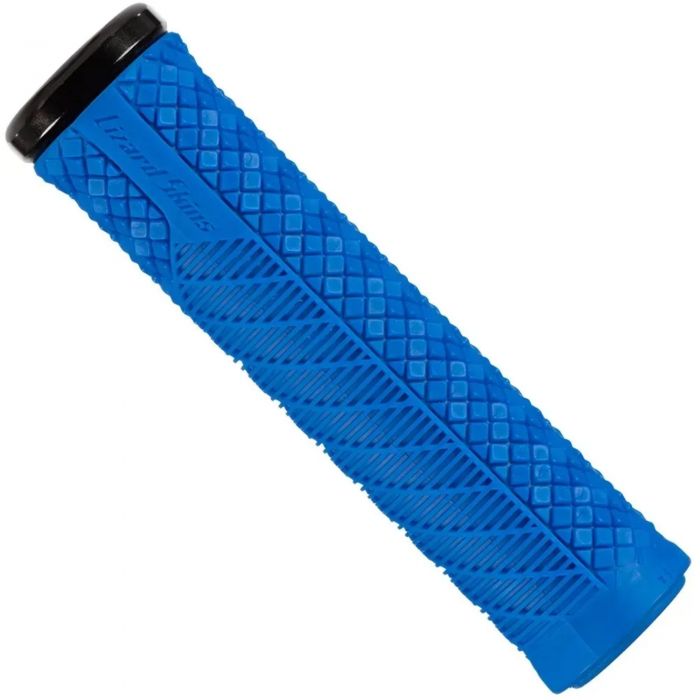 Image of Lizard Skins Single-Clamp Lock-On Charger Evo Grips - Blue