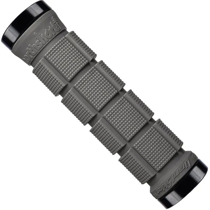 Image of Lizard Skins Dual-Clamp Lock-On Northshore Grips - Graphite