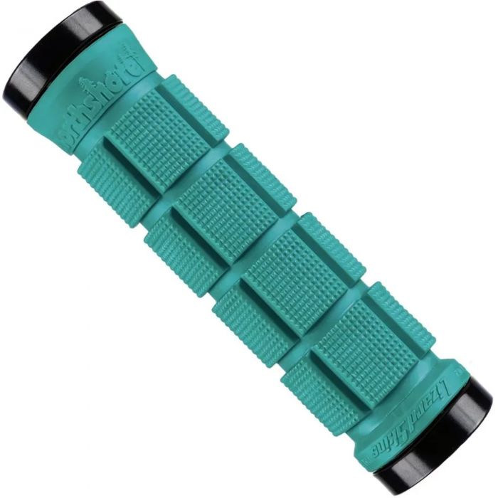 Image of Lizard Skins Dual-Clamp Lock-On Northshore Grips - Teal