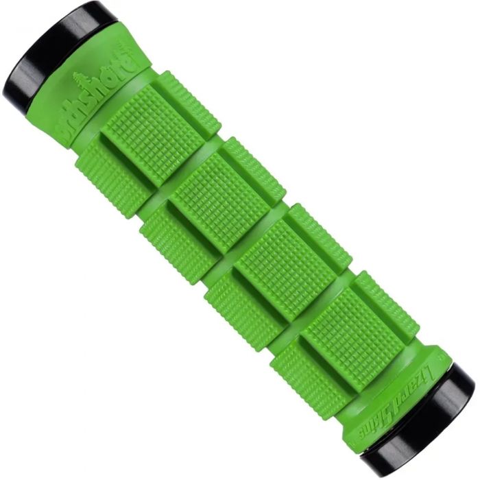 Image of Lizard Skins Dual-Clamp Lock-On Northshore Grips - Lime Green