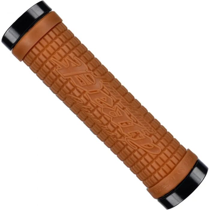 Image of Lizard Skins Dual-Clamp Lock-On Peaty Grips - Gum