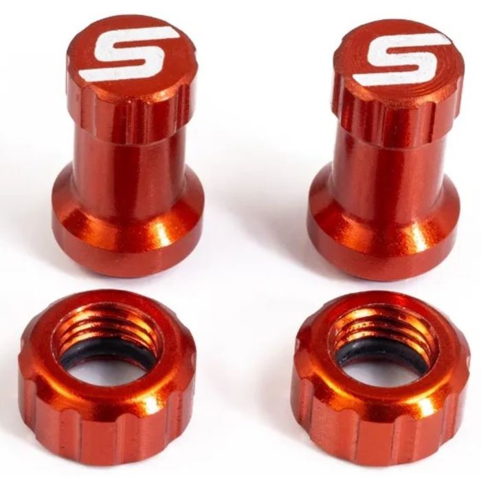 Tweeks Cycles Stans NoTubes Tubeless Valve Colour Kits - Orange | Clearance section. 365 day returns, 0% finance & FREE delivery over £50