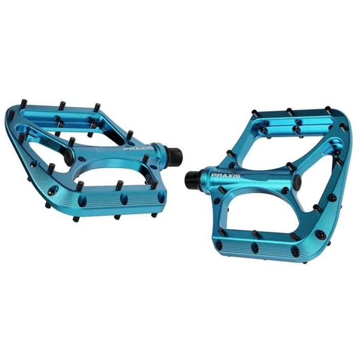 Tweeks Cycles Praxis Works Podium Pedals - Aqua | Clearance section. 365 day returns, 0% finance & FREE delivery over £50