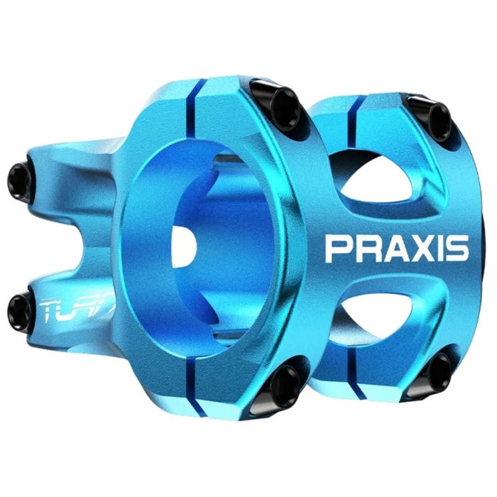 Image of Praxis Works Turn Stem - Blue, 35mm, 40mm